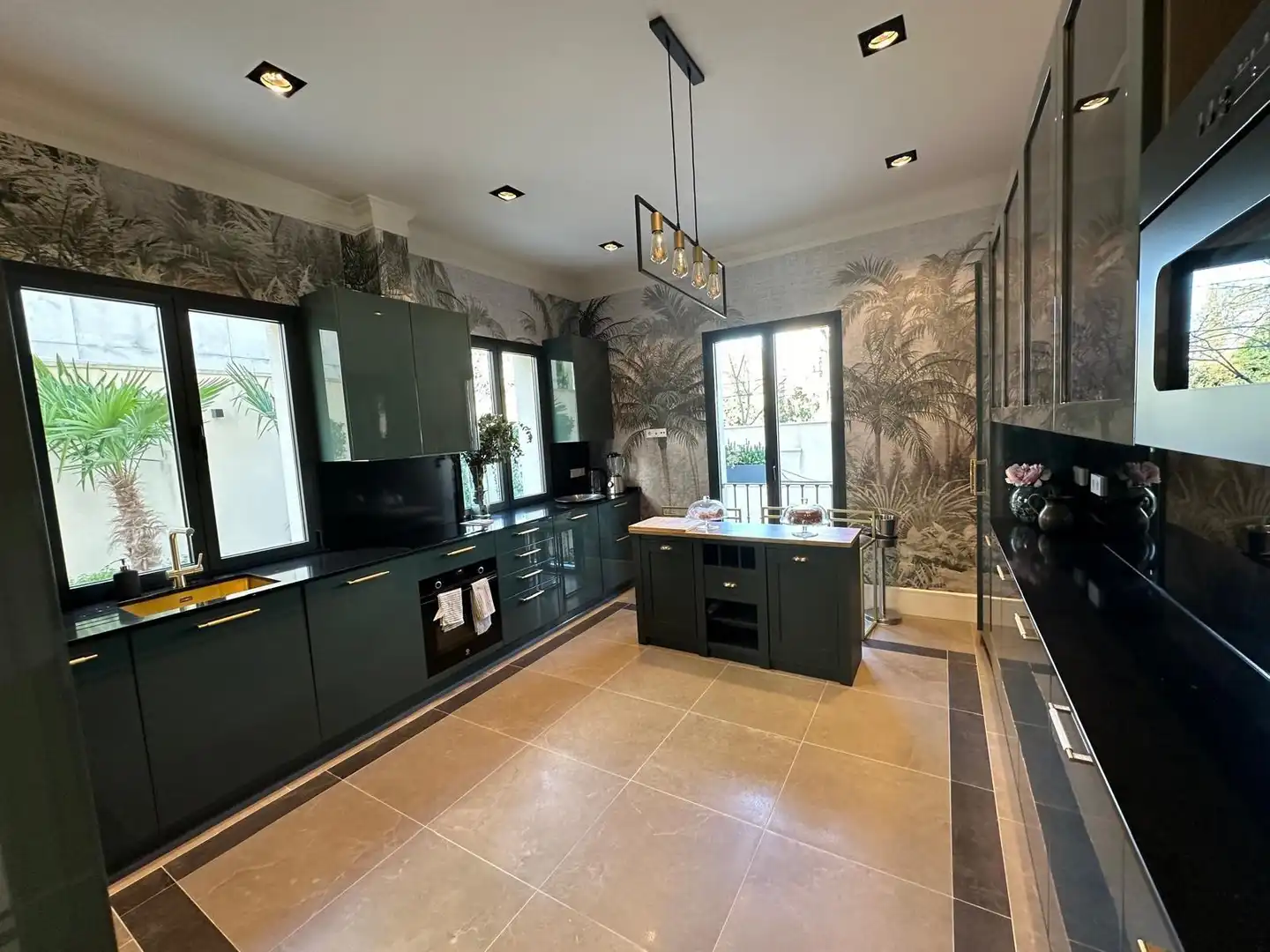 Küche von Haus oder Chalet zur Miete in Madrid mit Klimaanlage, Heizung und Privatgarten
