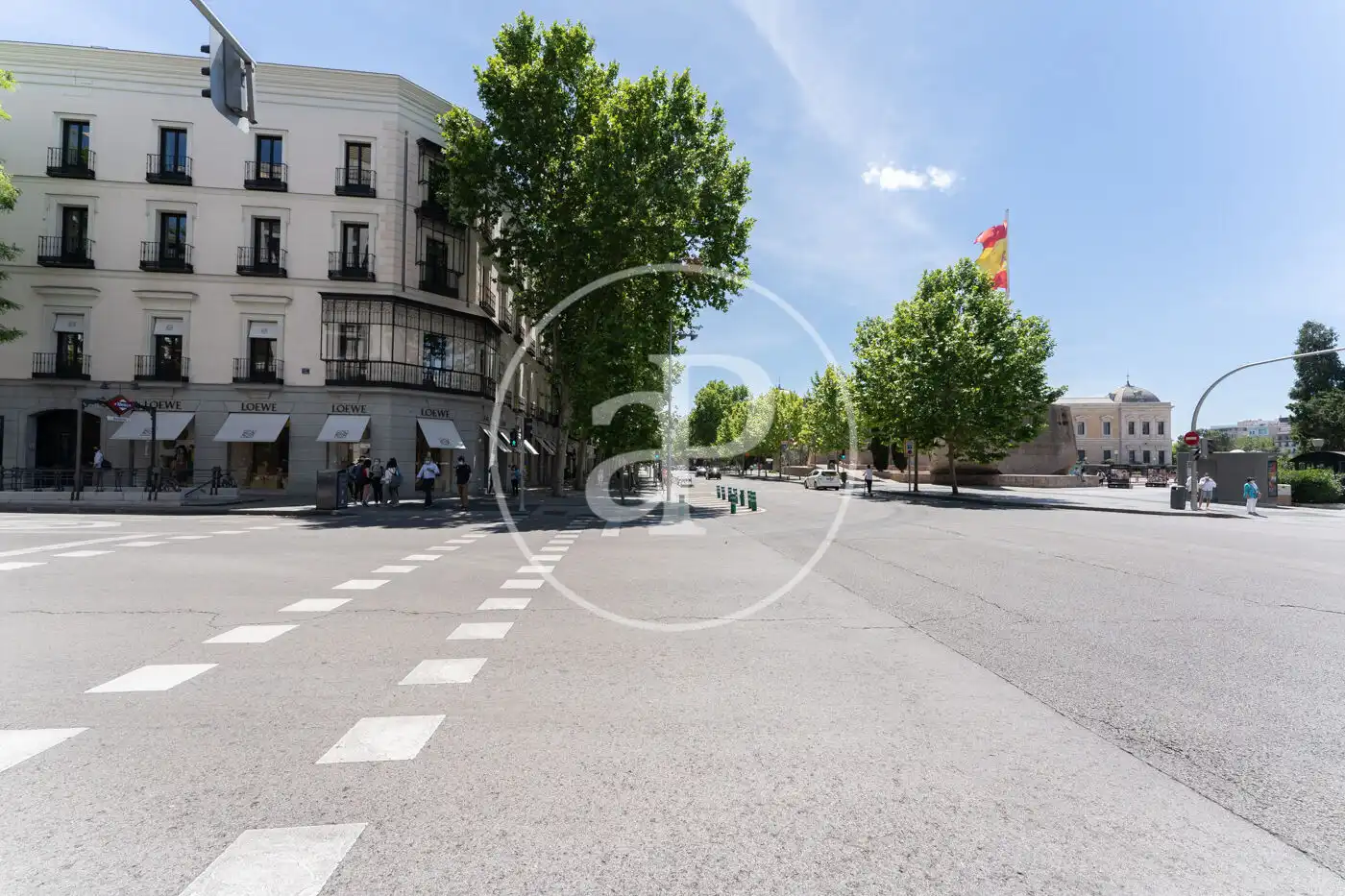Außenansicht von Dachboden zur Miete in Madrid mit Klimaanlage, Heizung und Terrasse