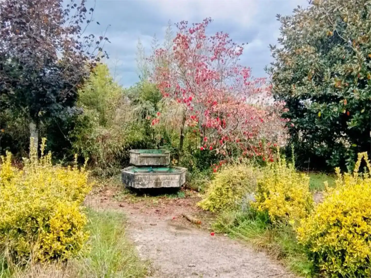 Jardí de Casa o xalet en venda en Pontevedra Capital  amb Jardí privat, Traster i Piscina