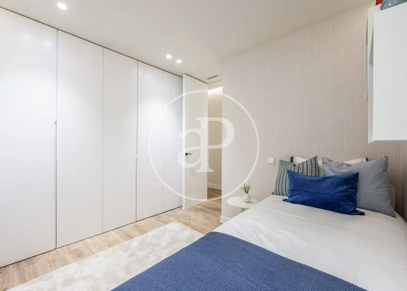 Schlafzimmer von Wohnung zum Verkauf in Madrid mit Klimaanlage, Heizung und Möbliert