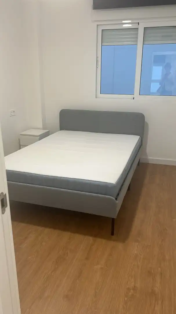 Dormitori de Apartament de lloguer en Murcia amb Aire condicionat, Calefacció i Moblat