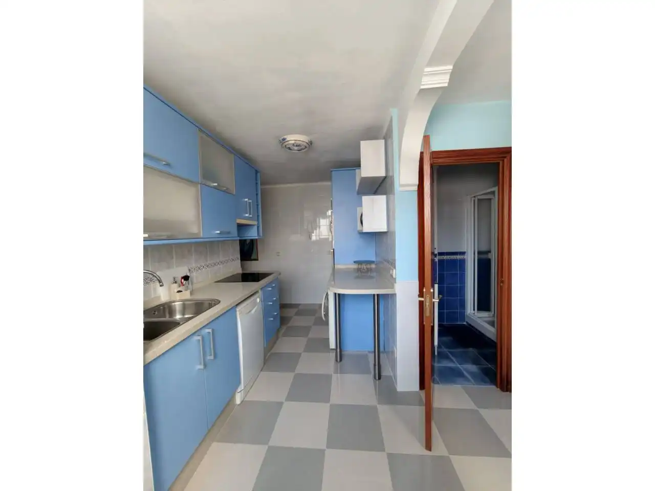 Cocina de Apartamento de alquiler en Centro