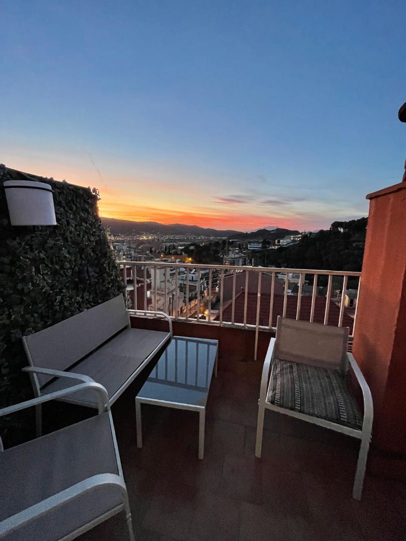Terrace of Flat to rent in Molins de Rei  with Terrace, Furnished and Oven