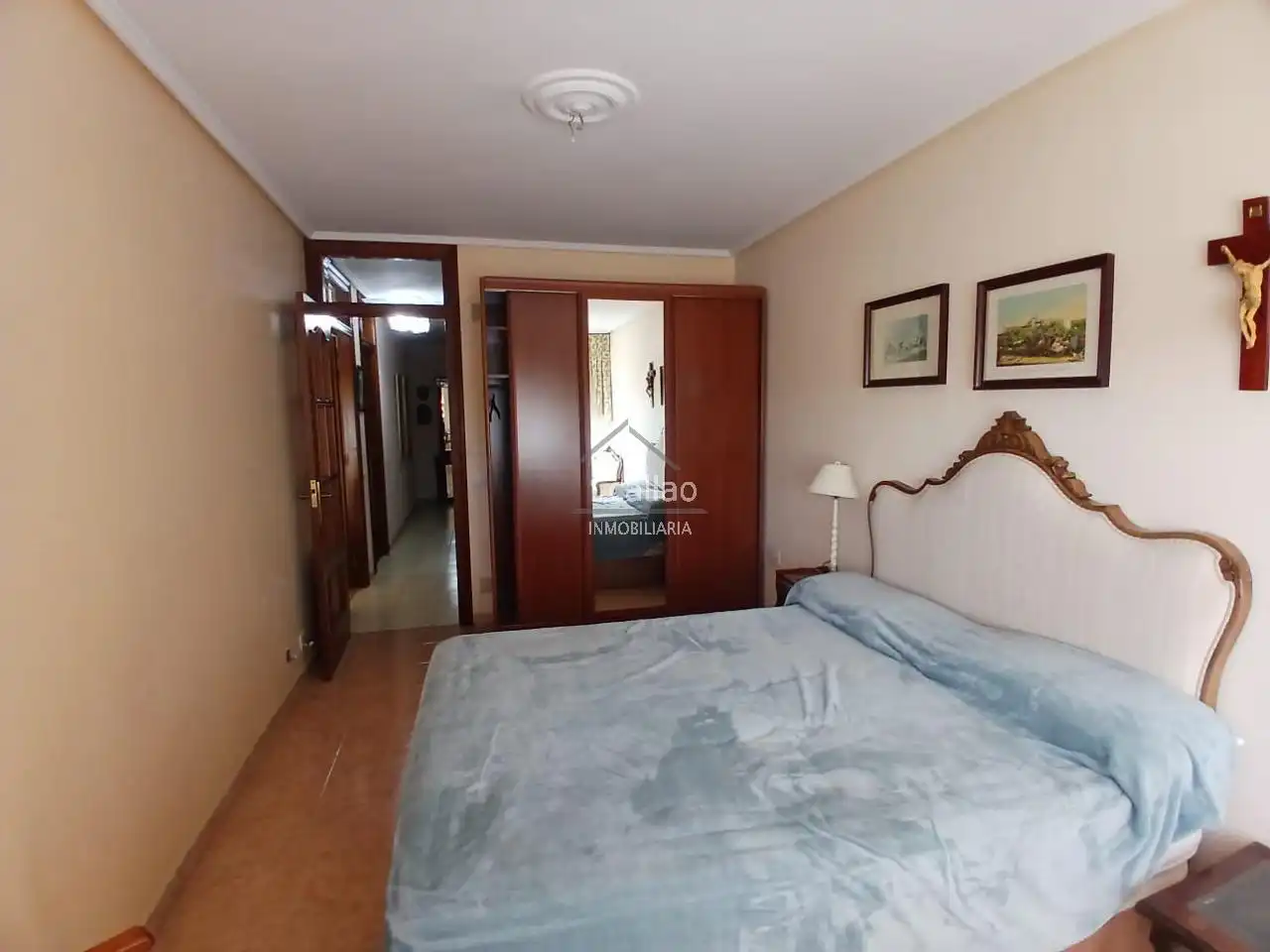 Bedroom of Flat for sale in Ferrol  with Furnished