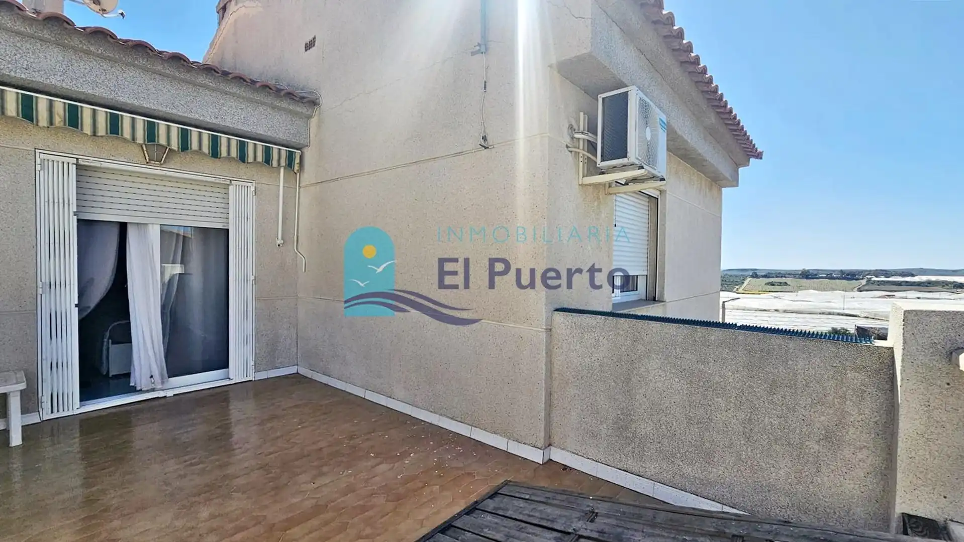 Vista exterior de Dúplex en venta en Mazarrón con Jardín privado, Terraza y Amueblado