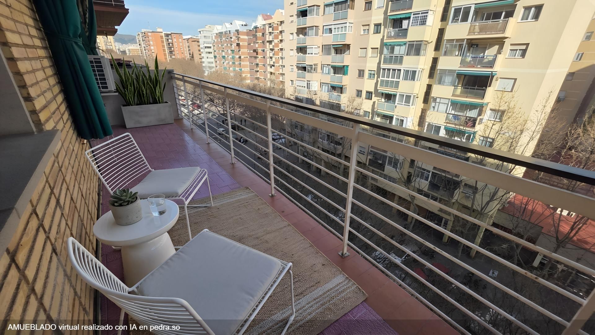 Terrace of Flat for sale in  Barcelona Capital  with Air Conditioner, Parquet flooring and Terrace
