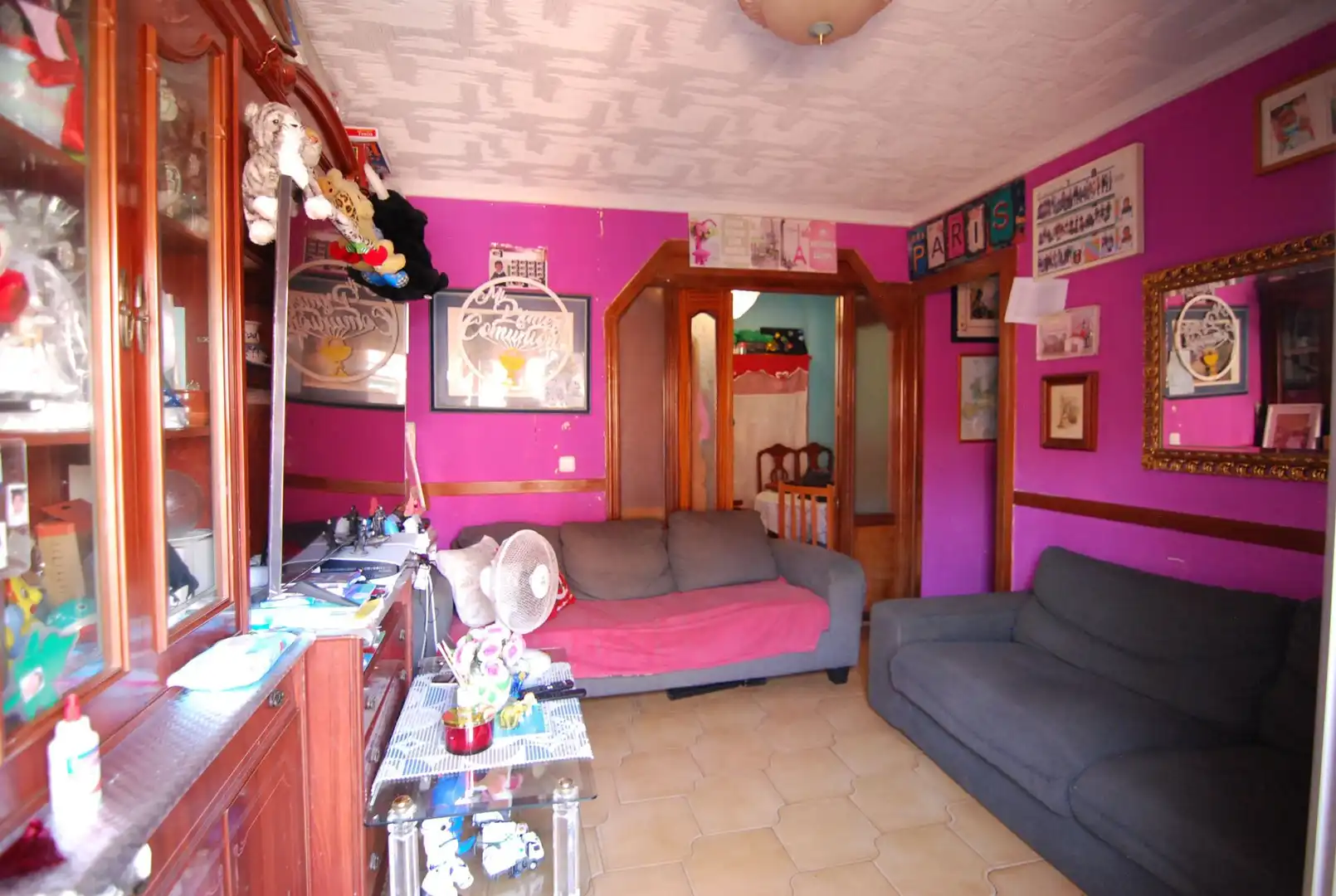 Sala de estar de Piso en venta en Puente de Vallecas