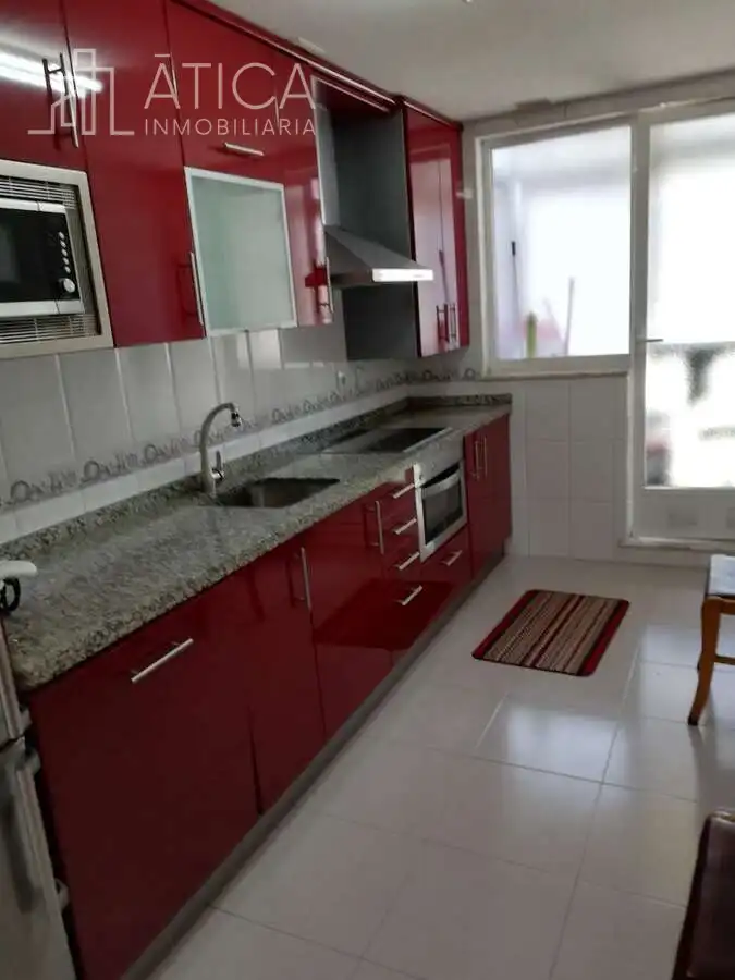 Kitchen of Flat for rent in Salamanca  with Heating, Furnished and Community pool
