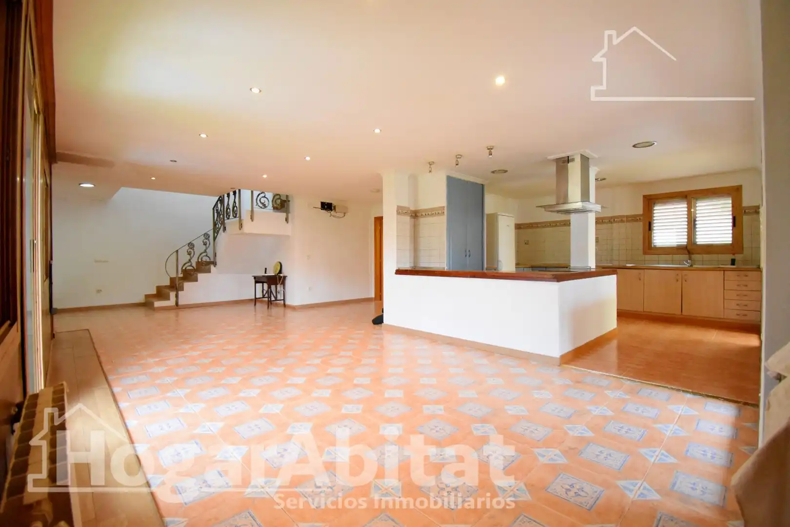 Sala de estar de Casa o chalet en venta en Gandia con Calefacción, Jardín privado y Terraza