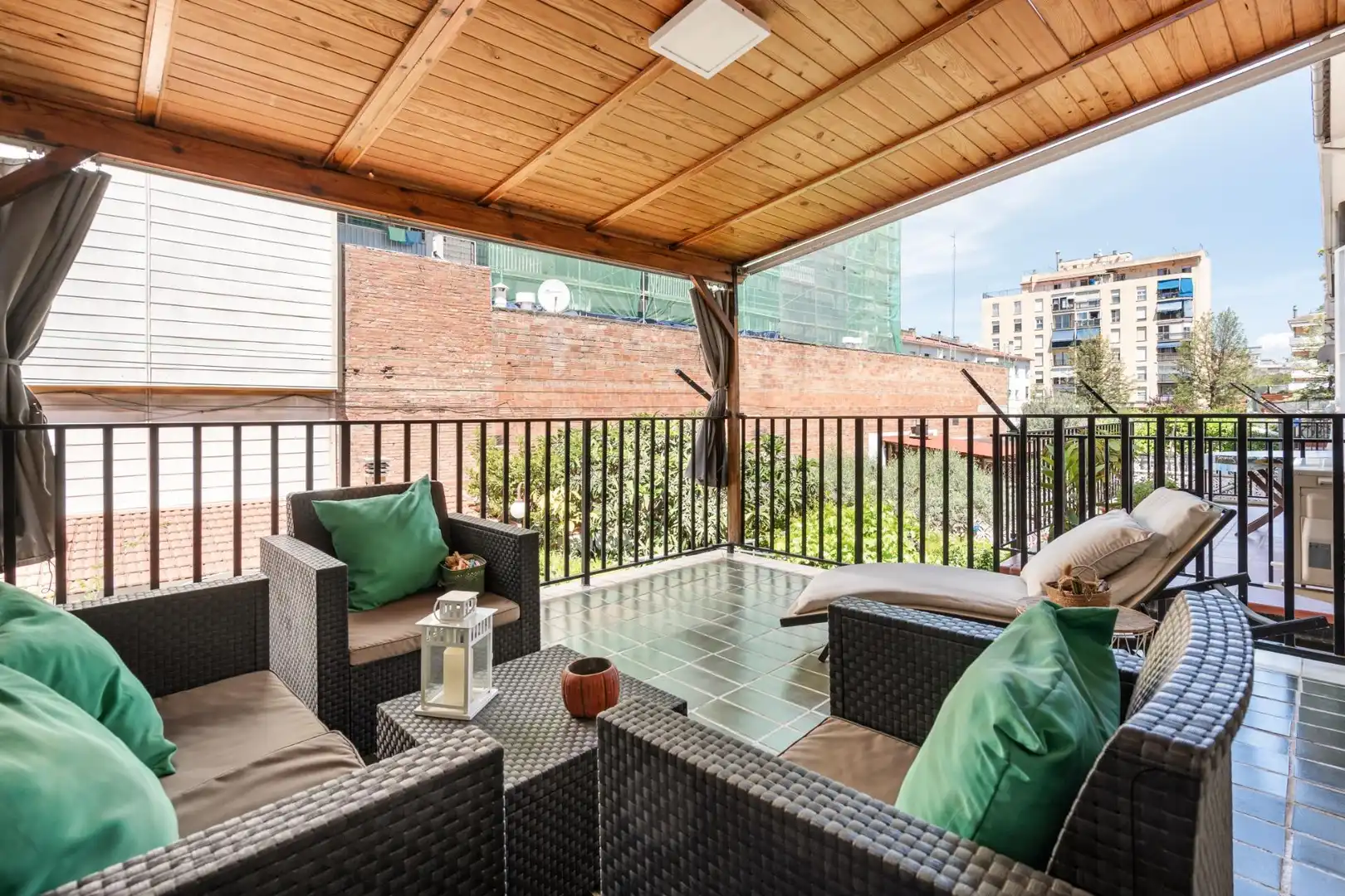 Terraza de Casa adosada en venta en Mollet del Vallès con Aire acondicionado, Calefacción y Jardín privado