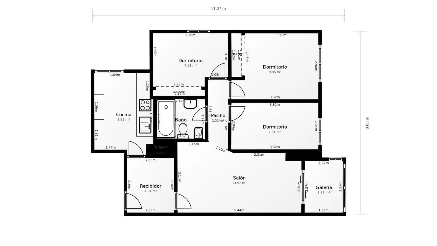 Flat with lift for sale in Hortaleza, imagen 27