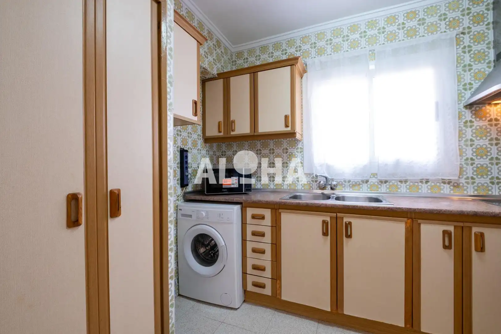 Cocina de Piso de alquiler en Moncada con Aire acondicionado, Amueblado y Balcón