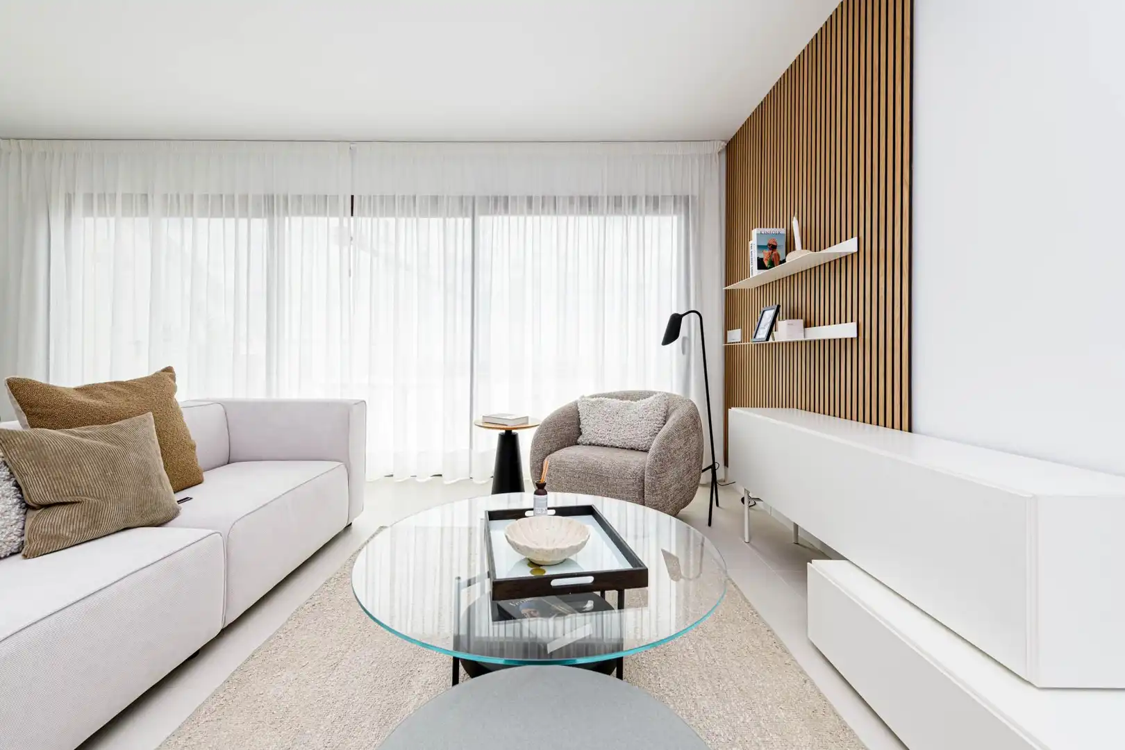 Wohnzimmer von Dachboden zum Verkauf in Fuengirola mit Gemeinschaftspool