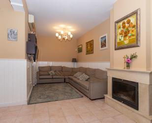 Living room of Single-family semi-detached for sale in Málaga Capital  with Air Conditioner, Heating and Terrace