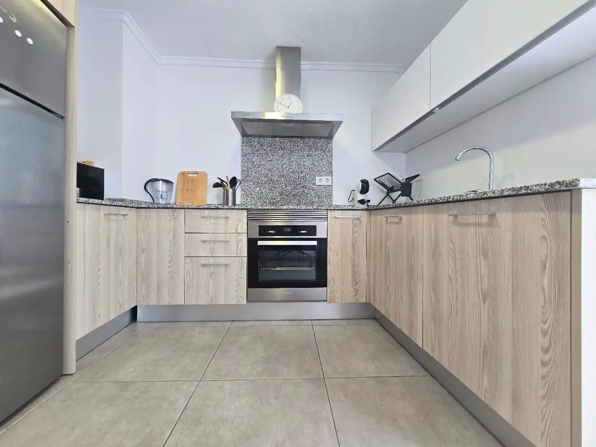 Cocina de Piso de alquiler en Elche / Elx con Amueblado y Balcón