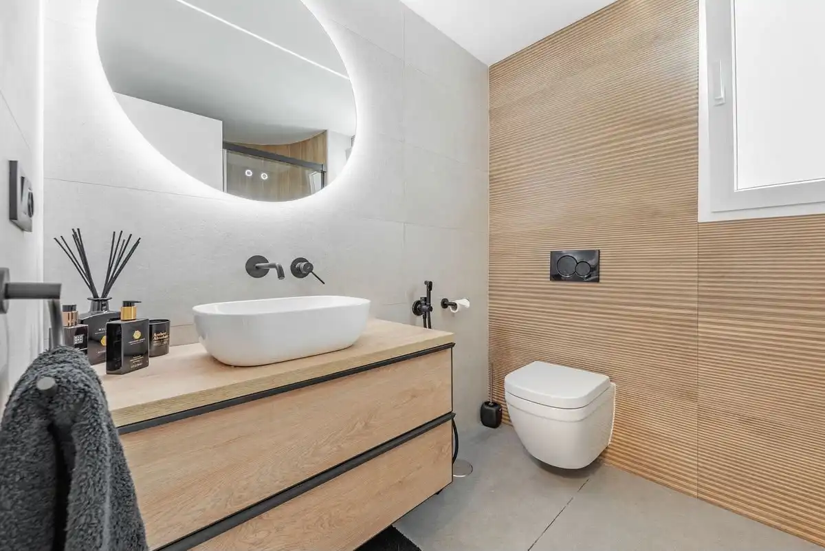 Baño de Casa o chalet de alquiler en Altea con Aire acondicionado, Piscina y Amueblado
