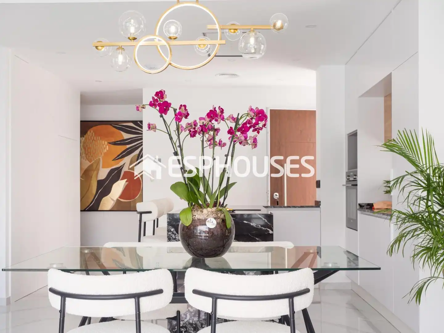 Comedor de Casa adosada en venta en San Pedro del Pinatar con Aire acondicionado, Terraza y Piscina