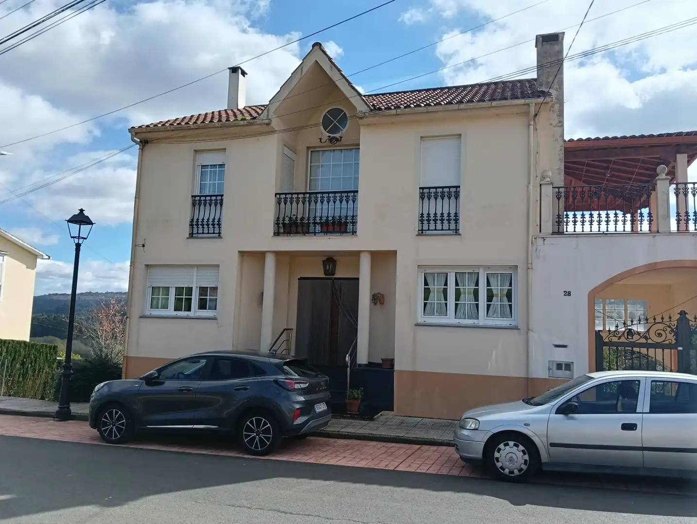 Vista exterior de Casa o chalet en venta en Oza dos Ríos con Calefacción, Jardín privado y Terraza