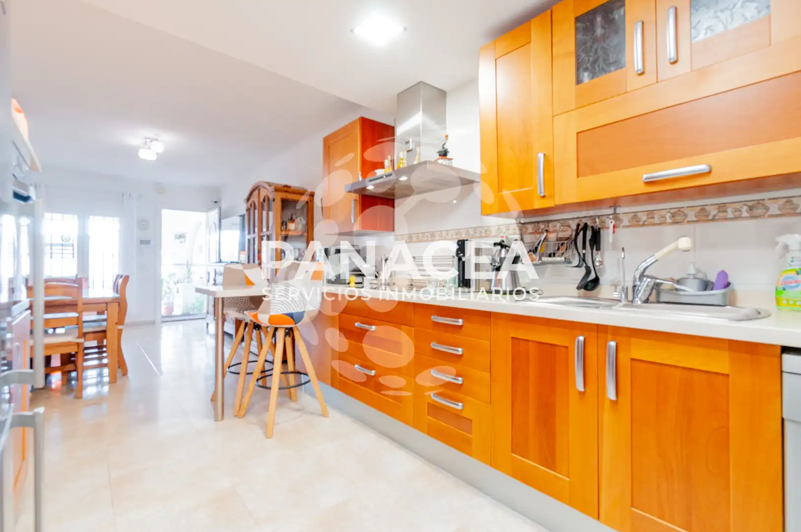 Cocina de Casa o chalet en venta en Vícar con Amueblado, Horno y Lavadora
