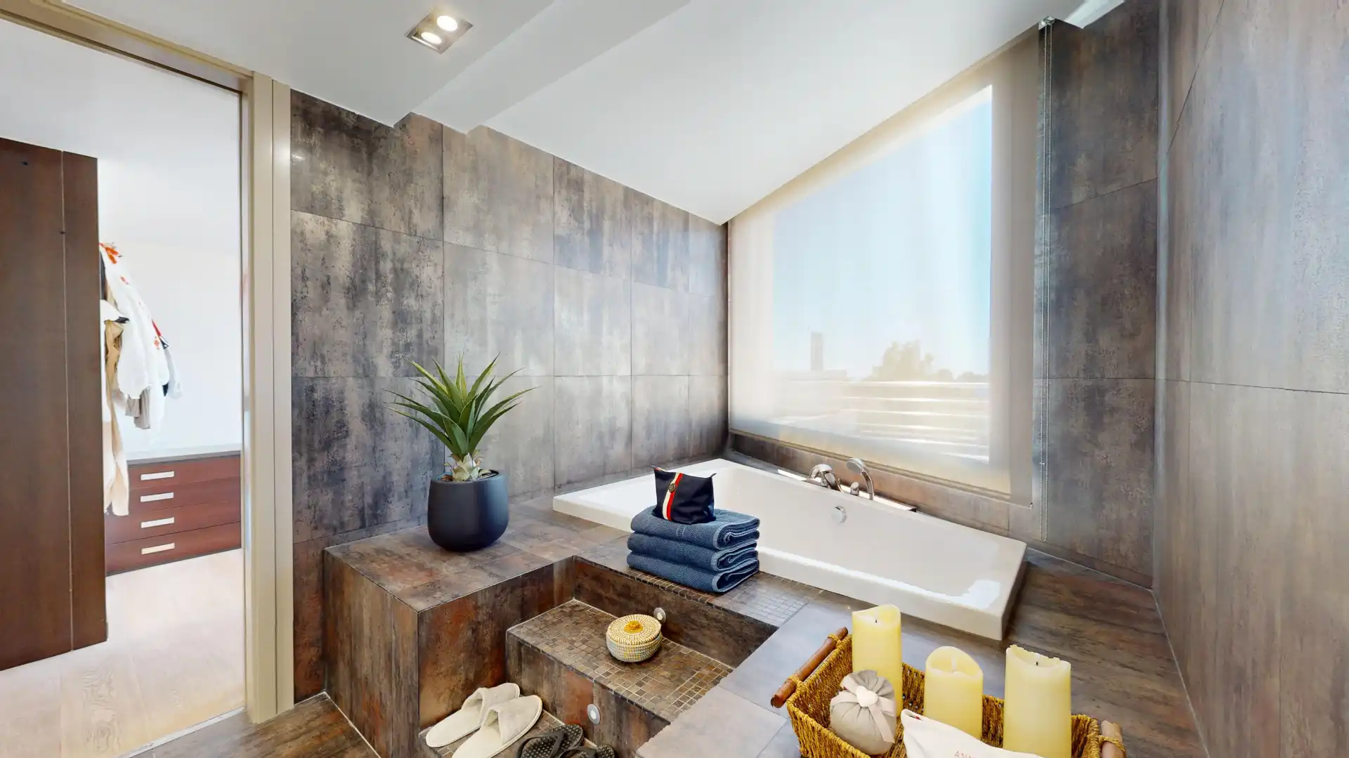 Baño de Casa o chalet en venta en Mont-roig del Camp con Aire acondicionado, Calefacción y Jardín privado