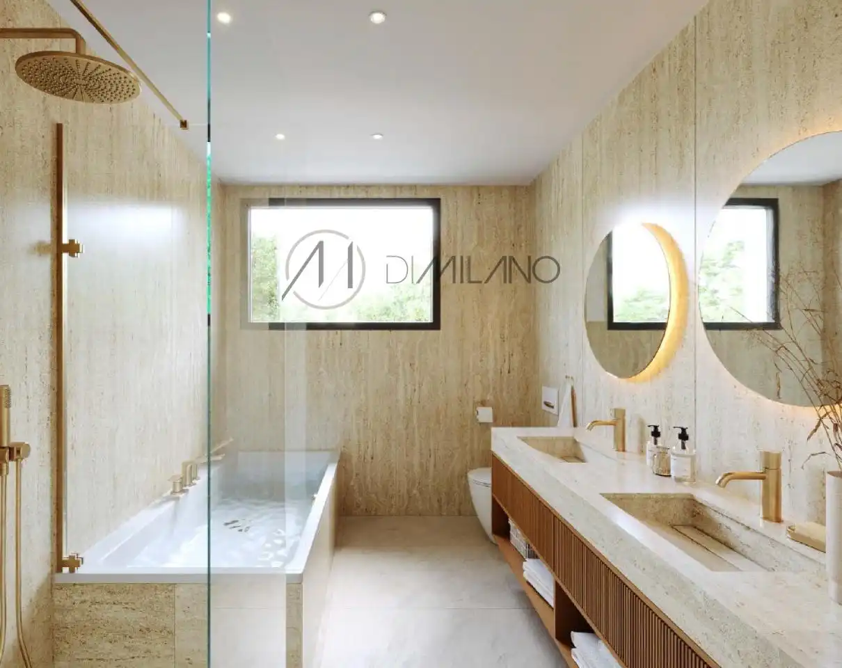 Baño de Casa o chalet en venta en Vigo  con Calefacción, Jardín privado y Terraza
