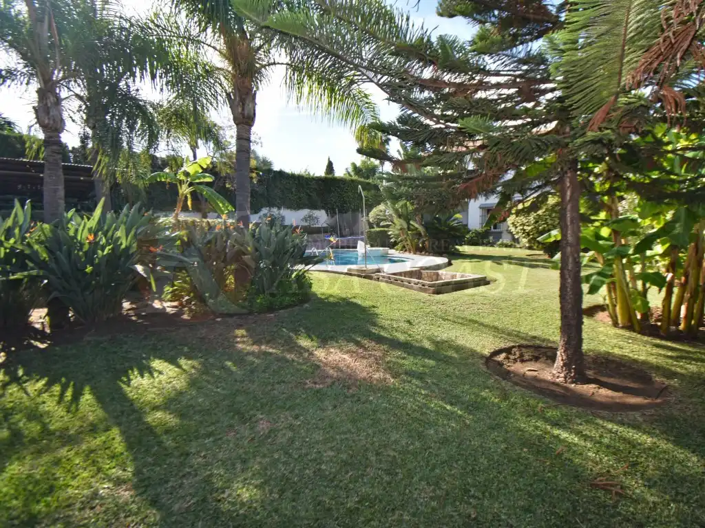 Jardí de Casa o xalet en venda en Mijas amb Aire condicionat, Jardí privat i Terrassa