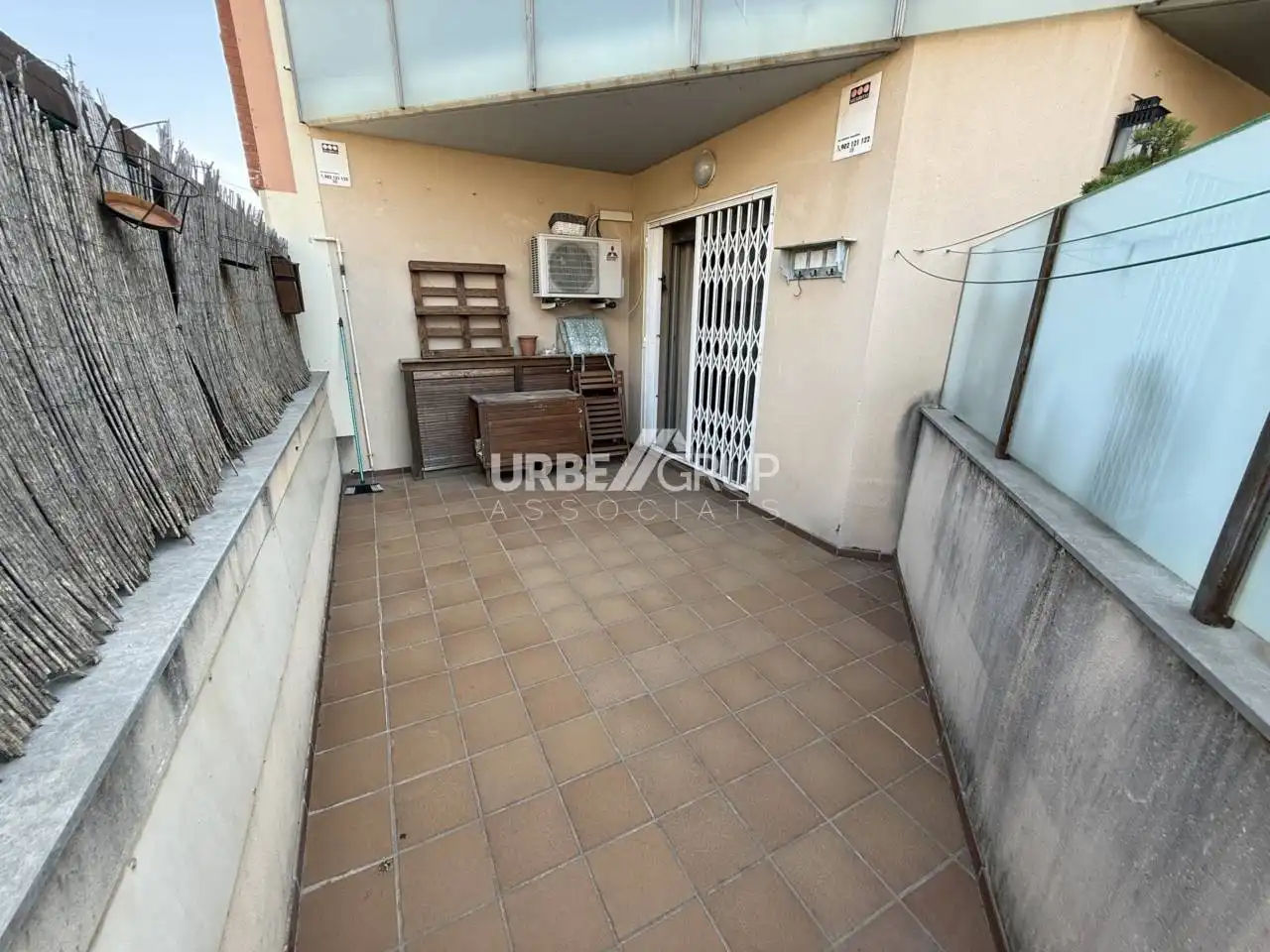 Terraza de Piso de alquiler en Terrassa con Calefacción, Terraza y Amueblado