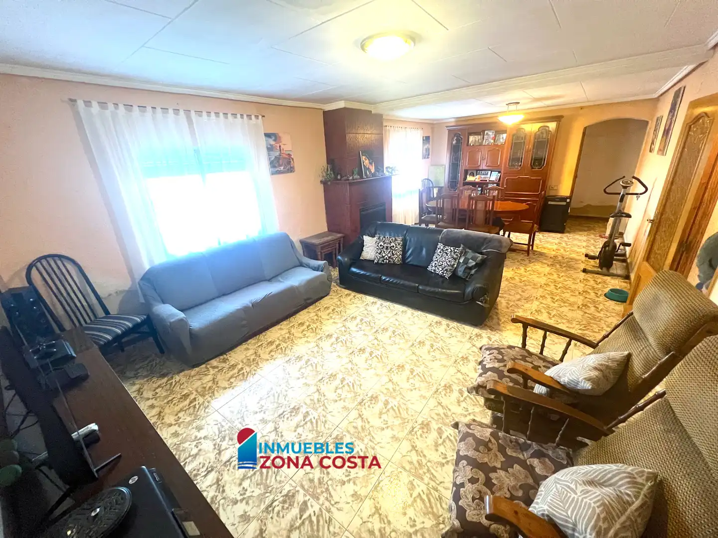Sala de estar de Casa o chalet en venta en Vilamarxant con Calefacción, Jardín privado y Terraza
