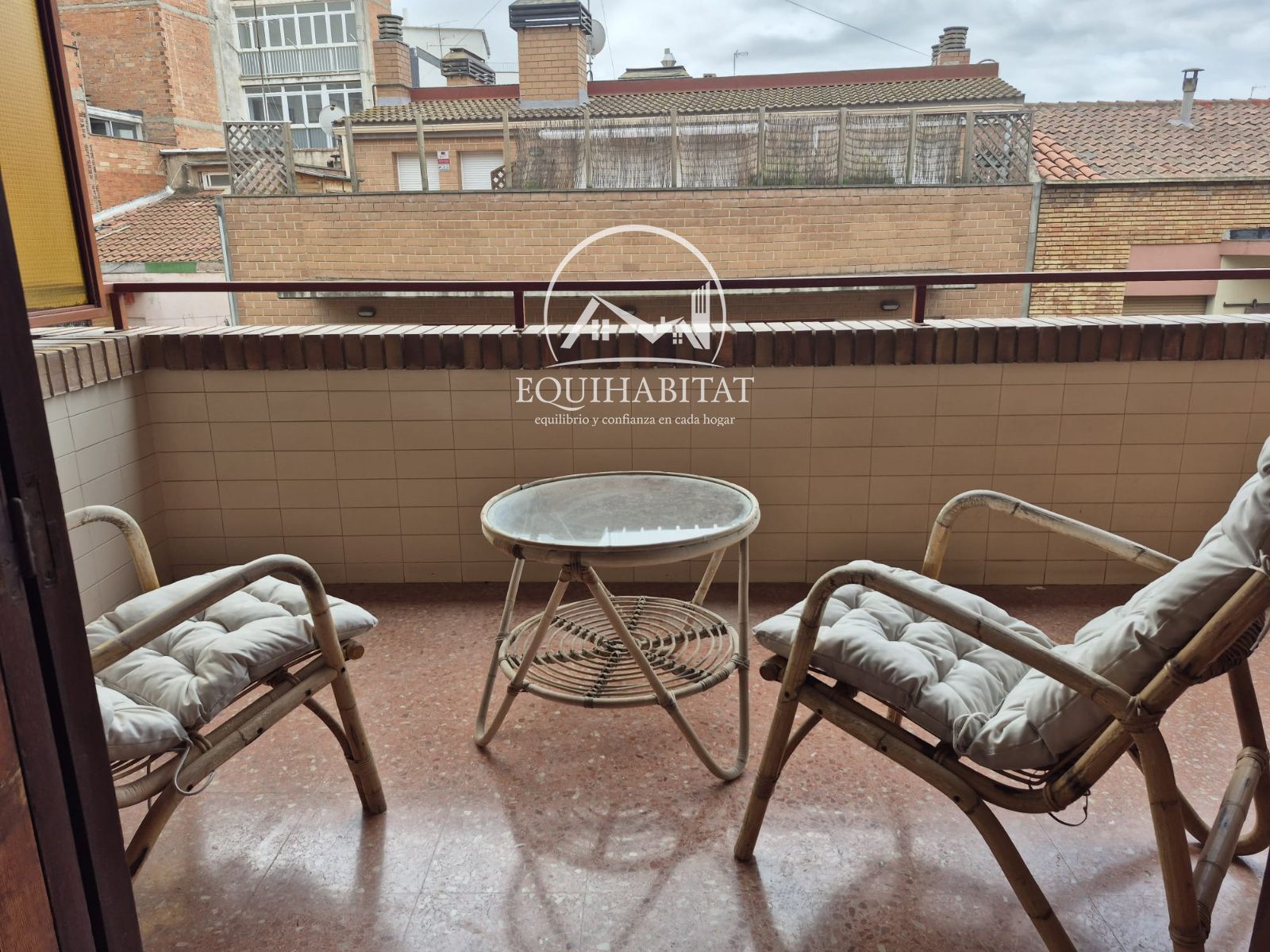 Terrace of Flat to rent in  Lleida Capital  with Air Conditioner and Furnished