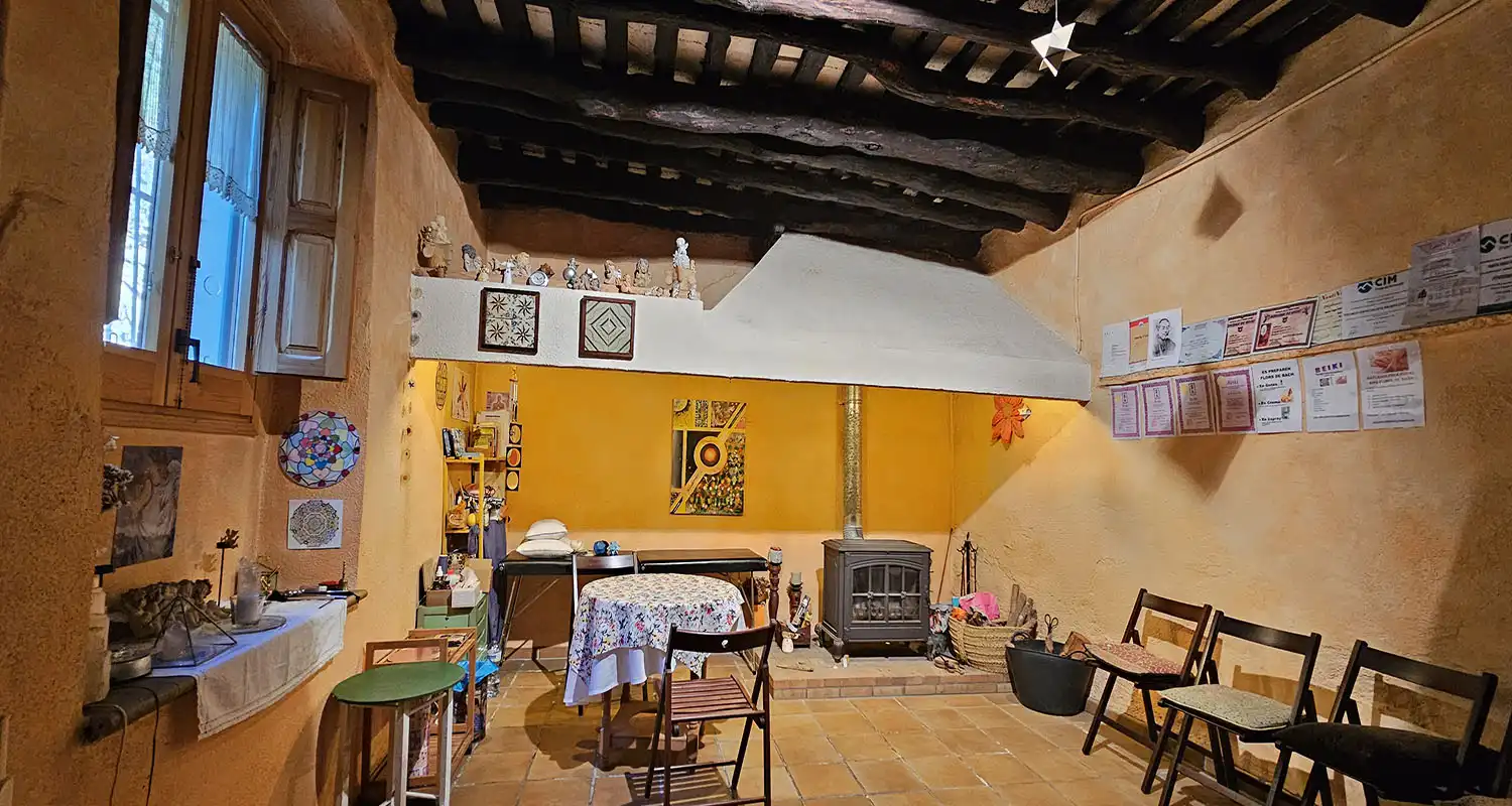 Cocina de Finca rústica en venta en Sant Celoni con Aire acondicionado, Calefacción y Jardín privado