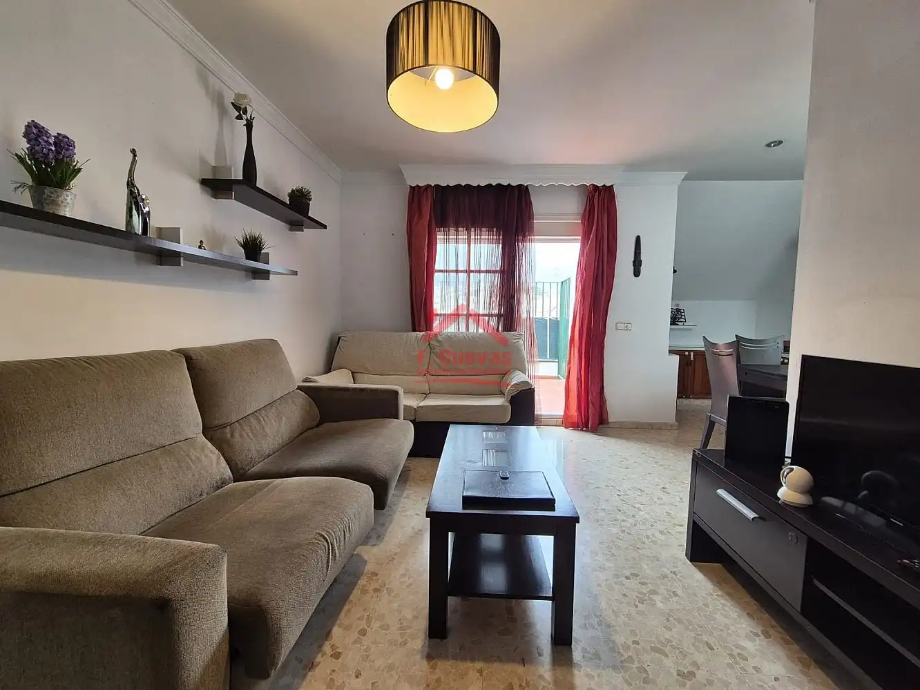 Sala d'estar de Àtic en venda en Vélez-Málaga amb Aire condicionat, Calefacció i Terrassa