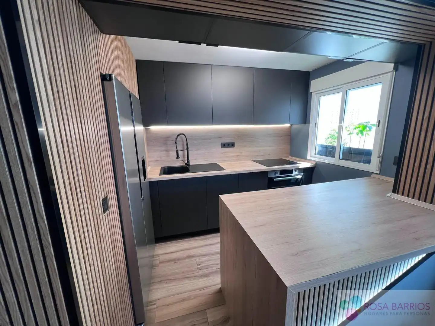 Kitchen of Flat for sale in Estepona  with Air Conditioner, Terrace and Community pool