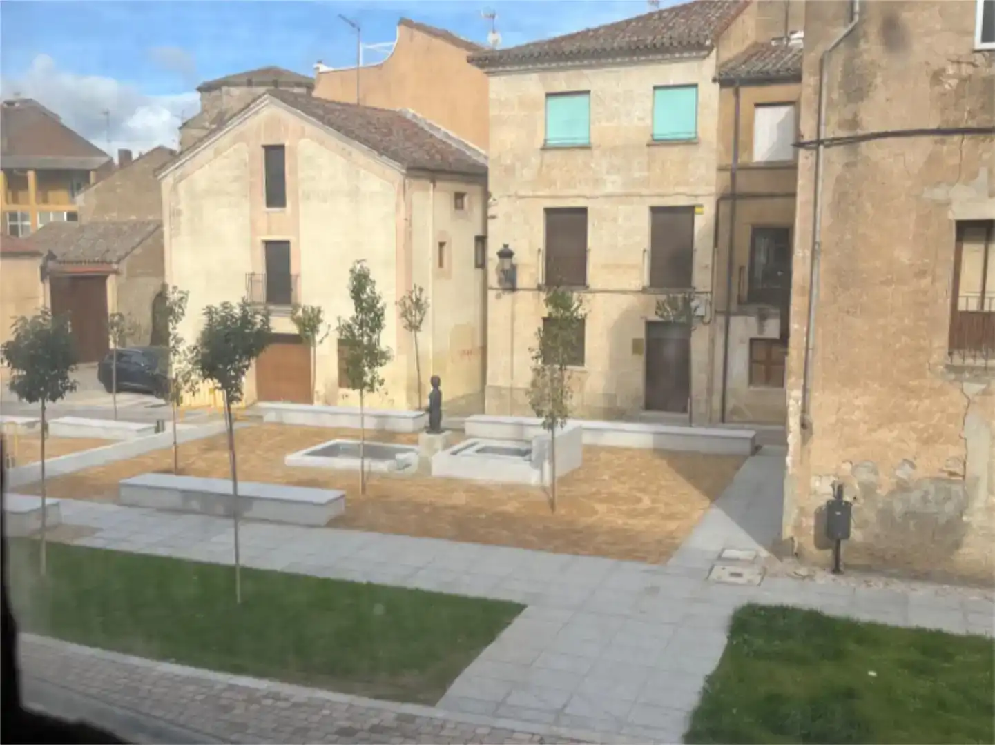 Vista exterior de Casa adosada en venda en Ciudad Rodrigo