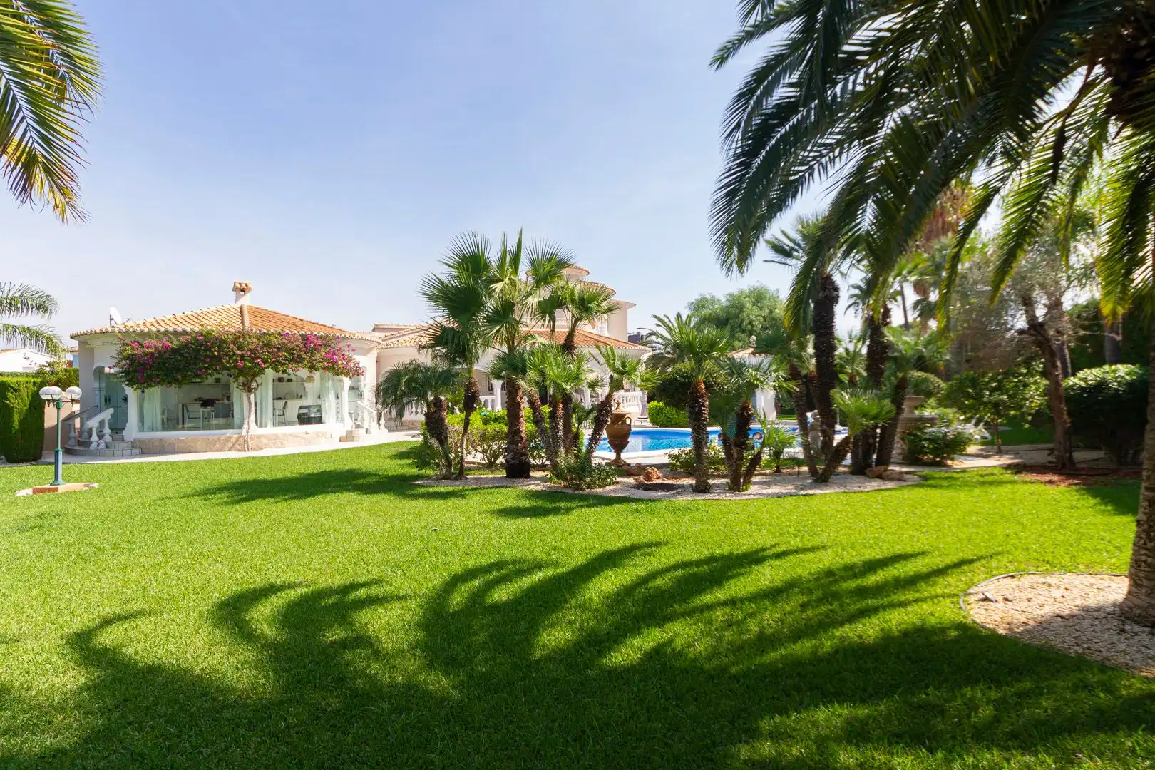 Garden of Houses for sale in Dénia  with Air Conditioner, Heating and Private garden