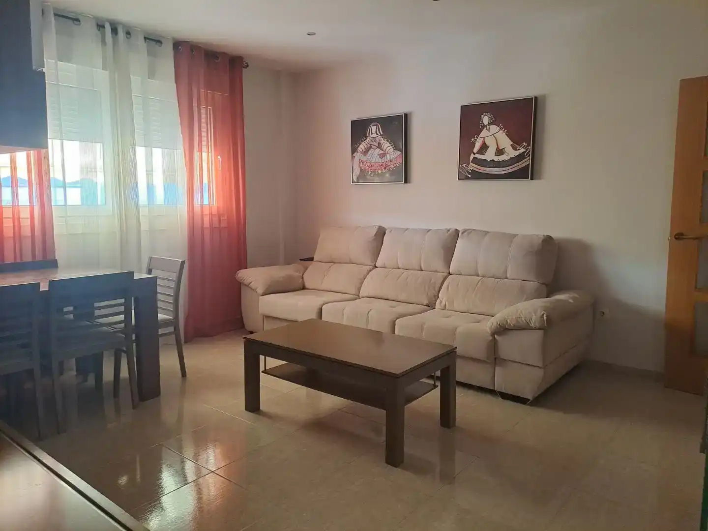 Sala d'estar de Pis en venda en  Almería Capital amb Aire condicionat