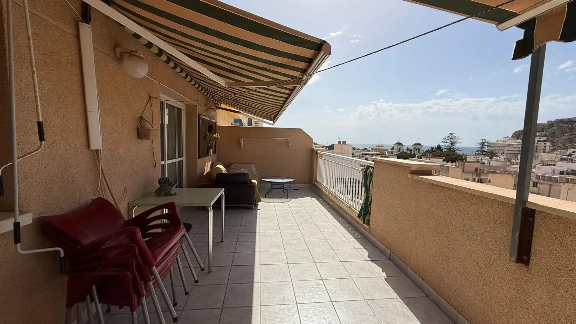 Terraza de Piso de alquiler en Águilas con Aire acondicionado, Terraza y Trastero