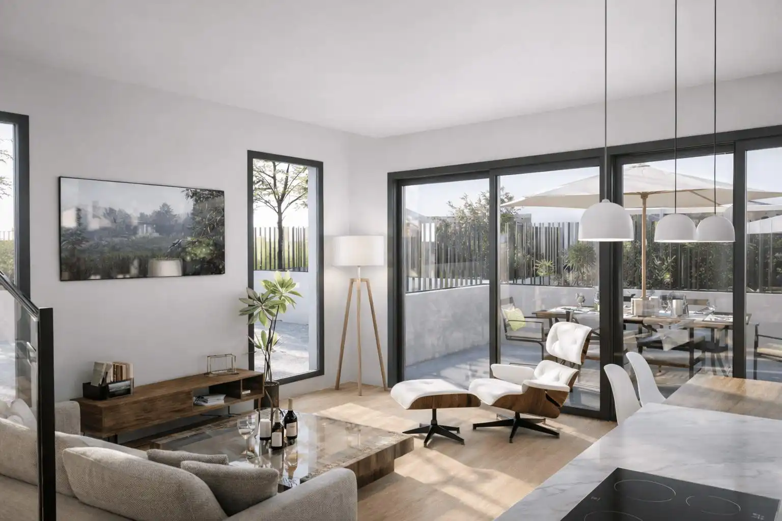Living room of Detached homes for sale in Massamagrell  with Air Conditioner, Heating and Terrace
