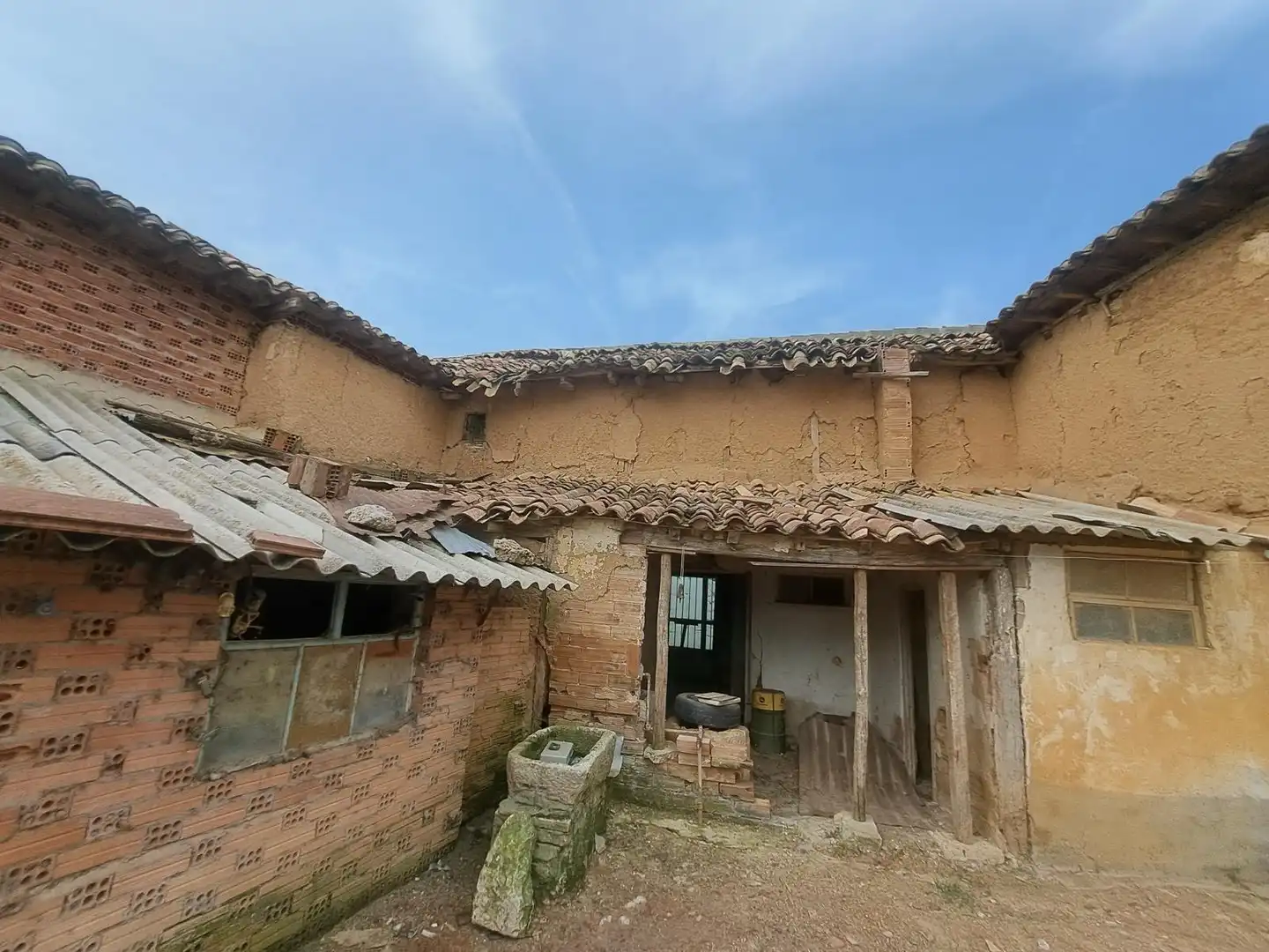 Vista exterior de Finca rústica en venta en Abarca de Campos con Jardín privado y Trastero