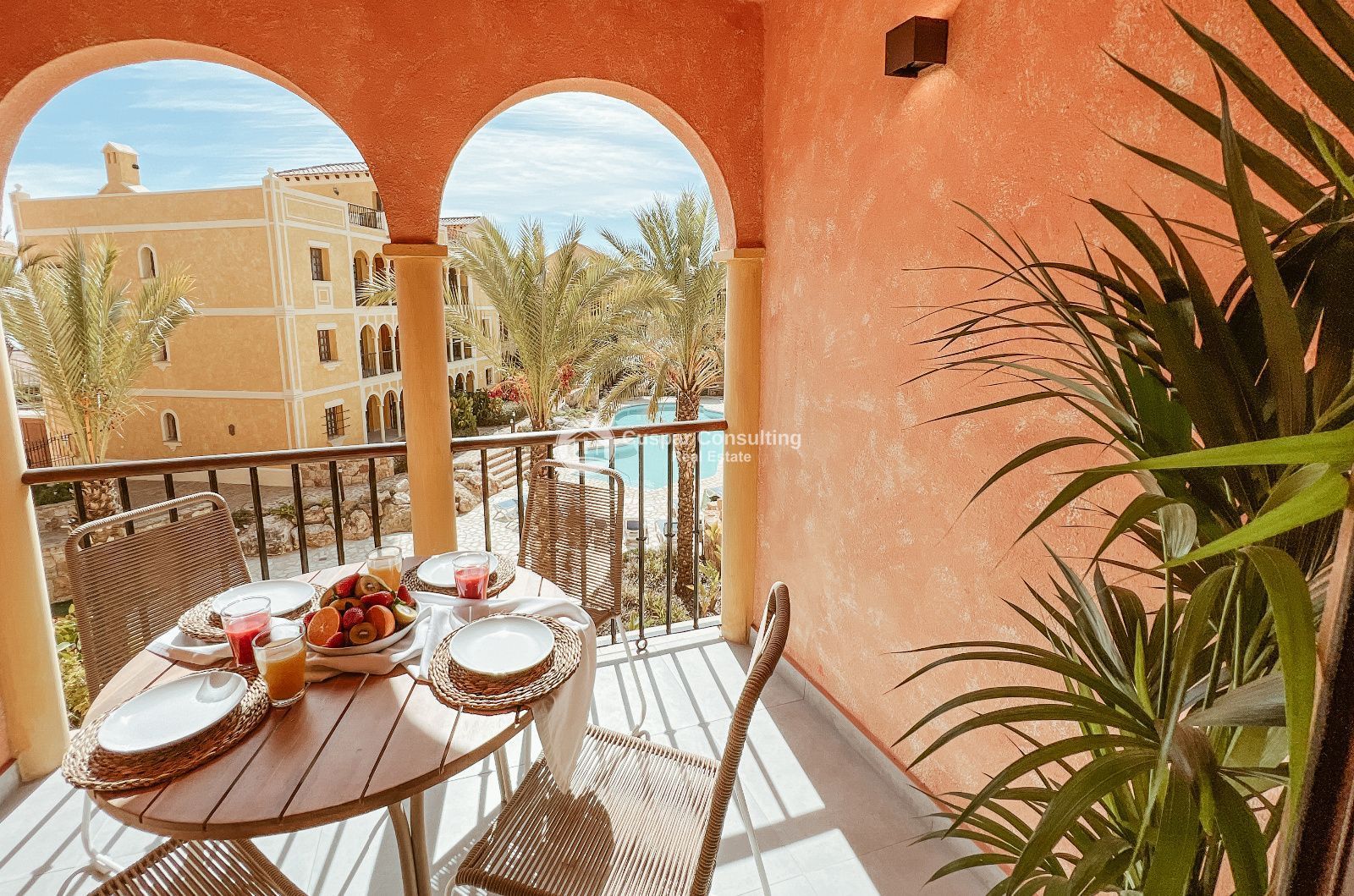 Terrace of Apartment for sale in Cuevas del Almanzora  with Air Conditioner, Heating and Private garden