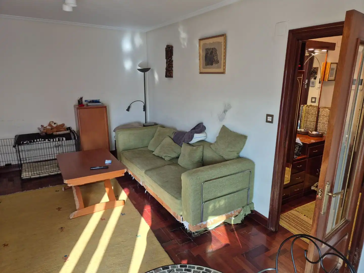 Sala de estar de Piso en venta en Bilbao  con Terraza y Balcón