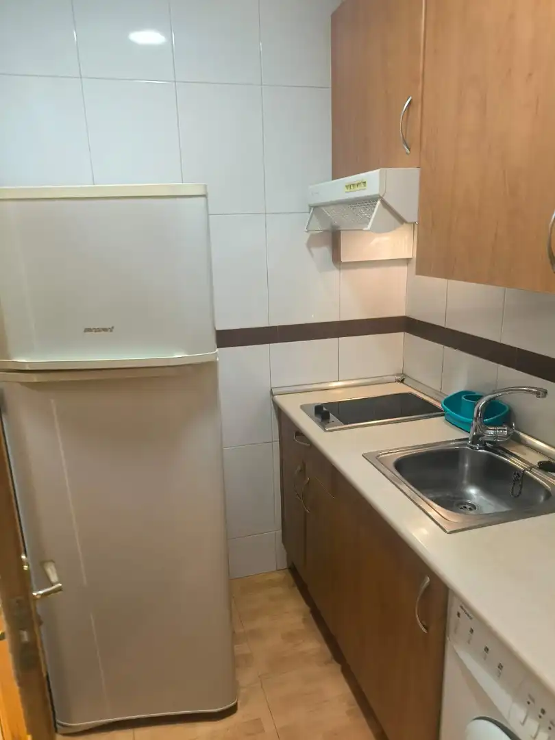 Küche von Wohnung zur Miete in Madrid mit Klimaanlage, Heizung und Parkett