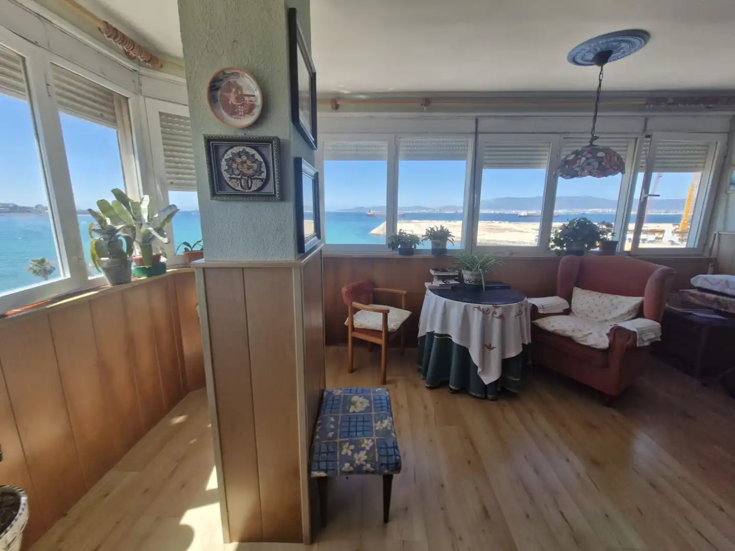 Esszimmer von Wohnung zum Verkauf in La Línea de la Concepción mit Terrasse und Möbliert