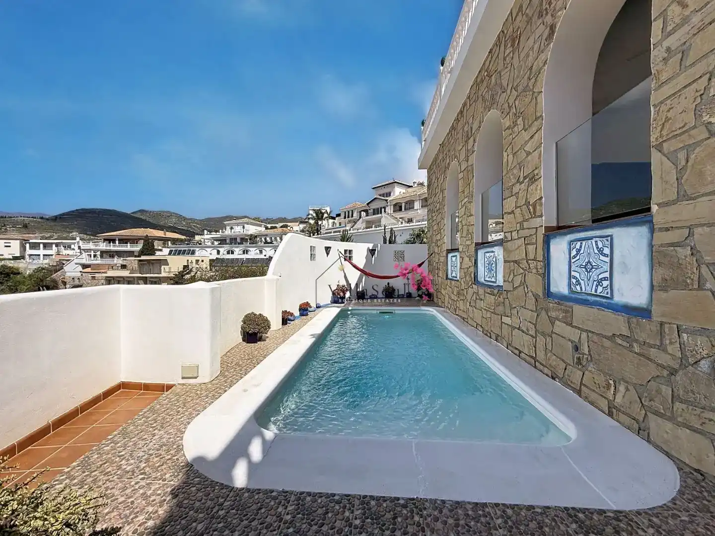 Piscina de Casa o xalet en venda en Almuñécar amb Aire condicionat, Piscina i Balcó