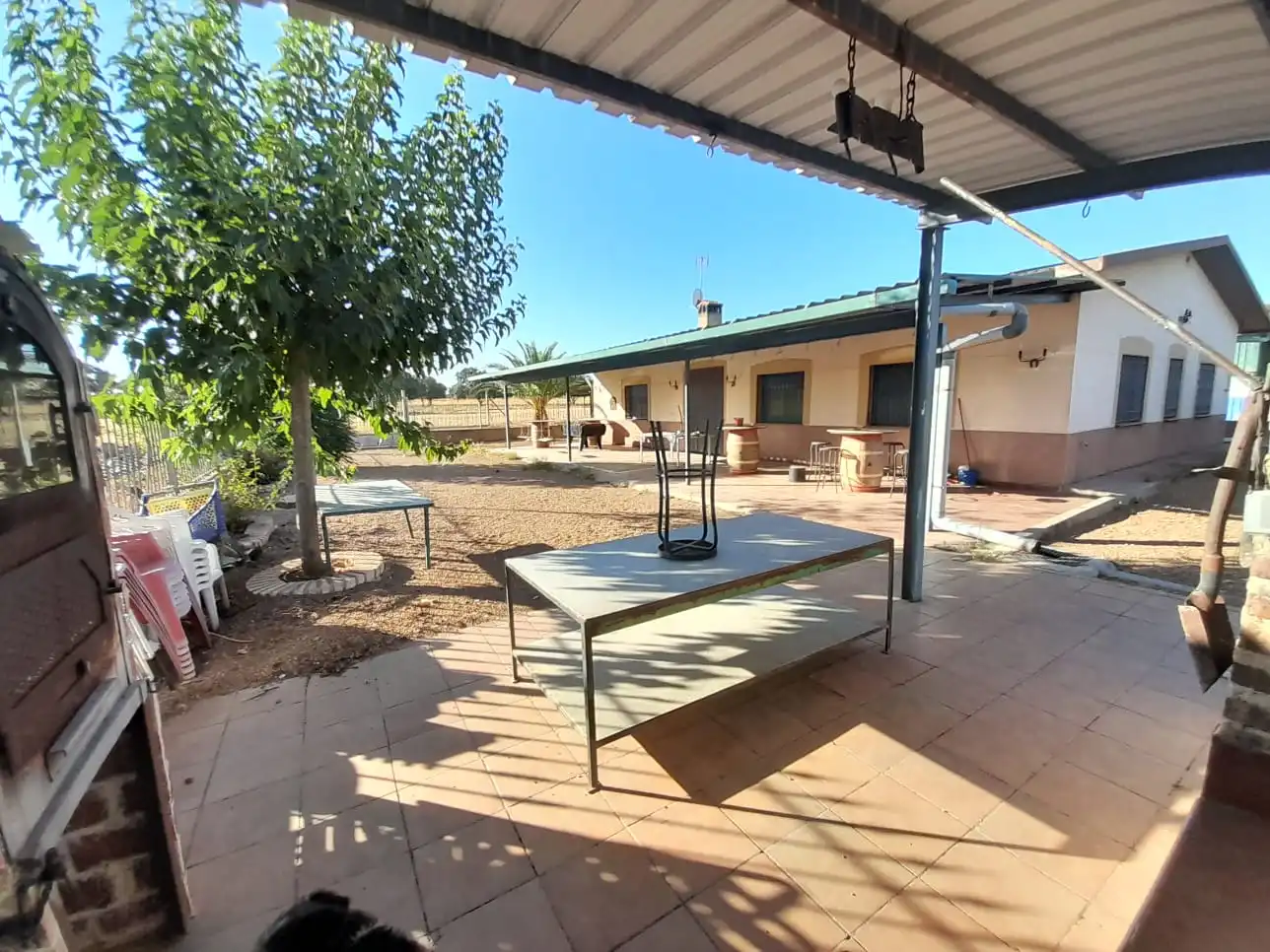 Terraza de Finca rústica en venta en Almodóvar del Campo con Aire acondicionado y Calefacción