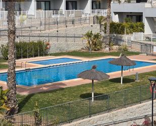 Swimming pool of Single-family semi-detached for sale in Monforte del Cid  with Air Conditioner, Heating and Private garden