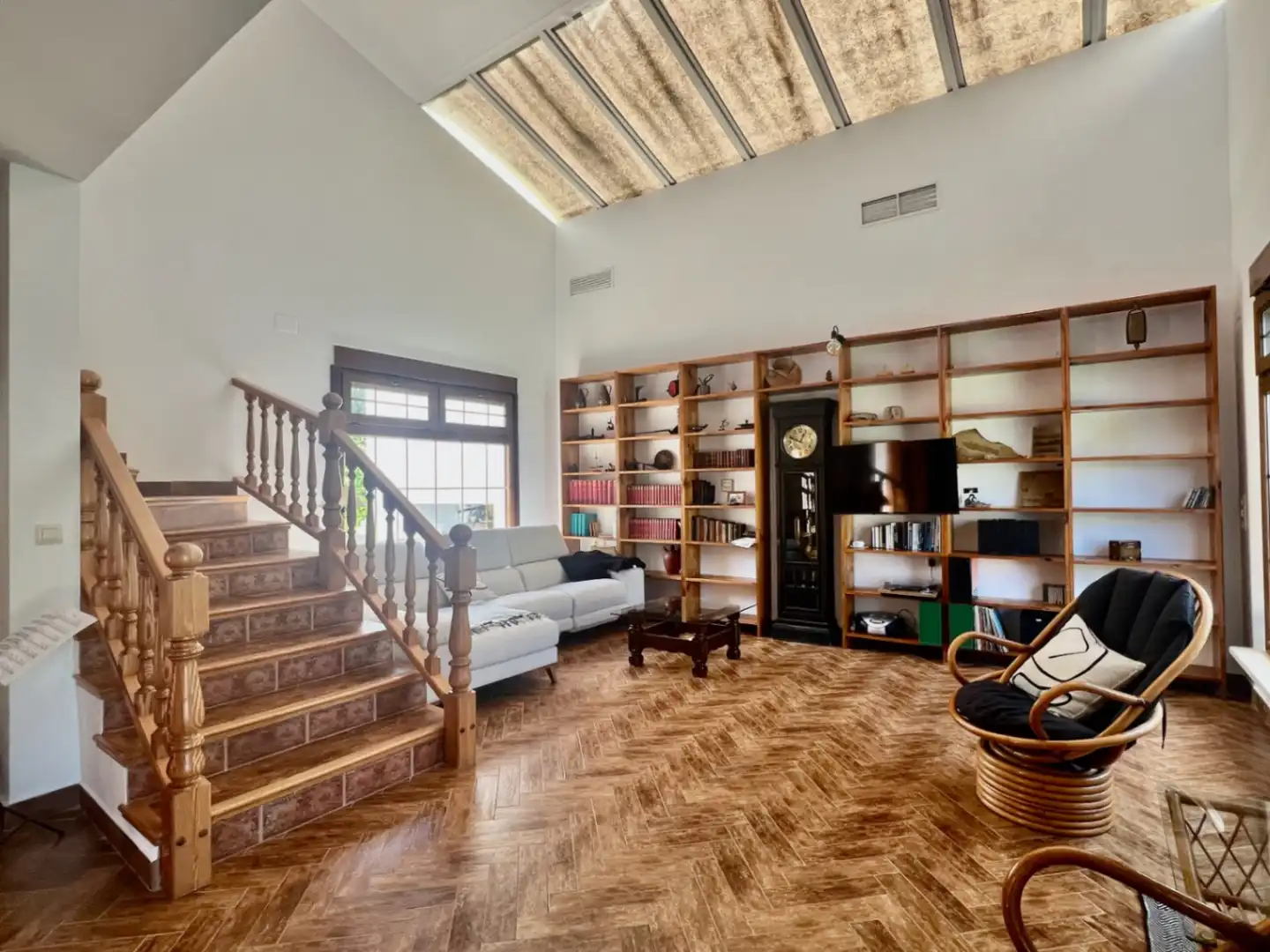 Living room of Country homes for sale in Pedreguer  with Air Conditioner, Terrace and Swimming Pool
