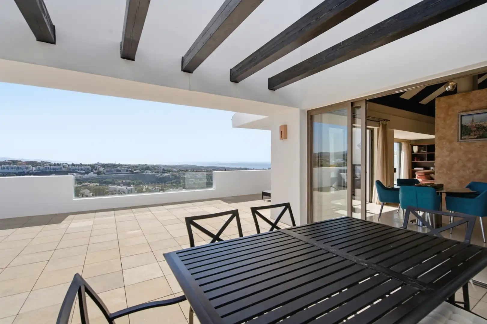 Terraza de Ático en venta en Benahavís con Aire acondicionado, Terraza y Trastero