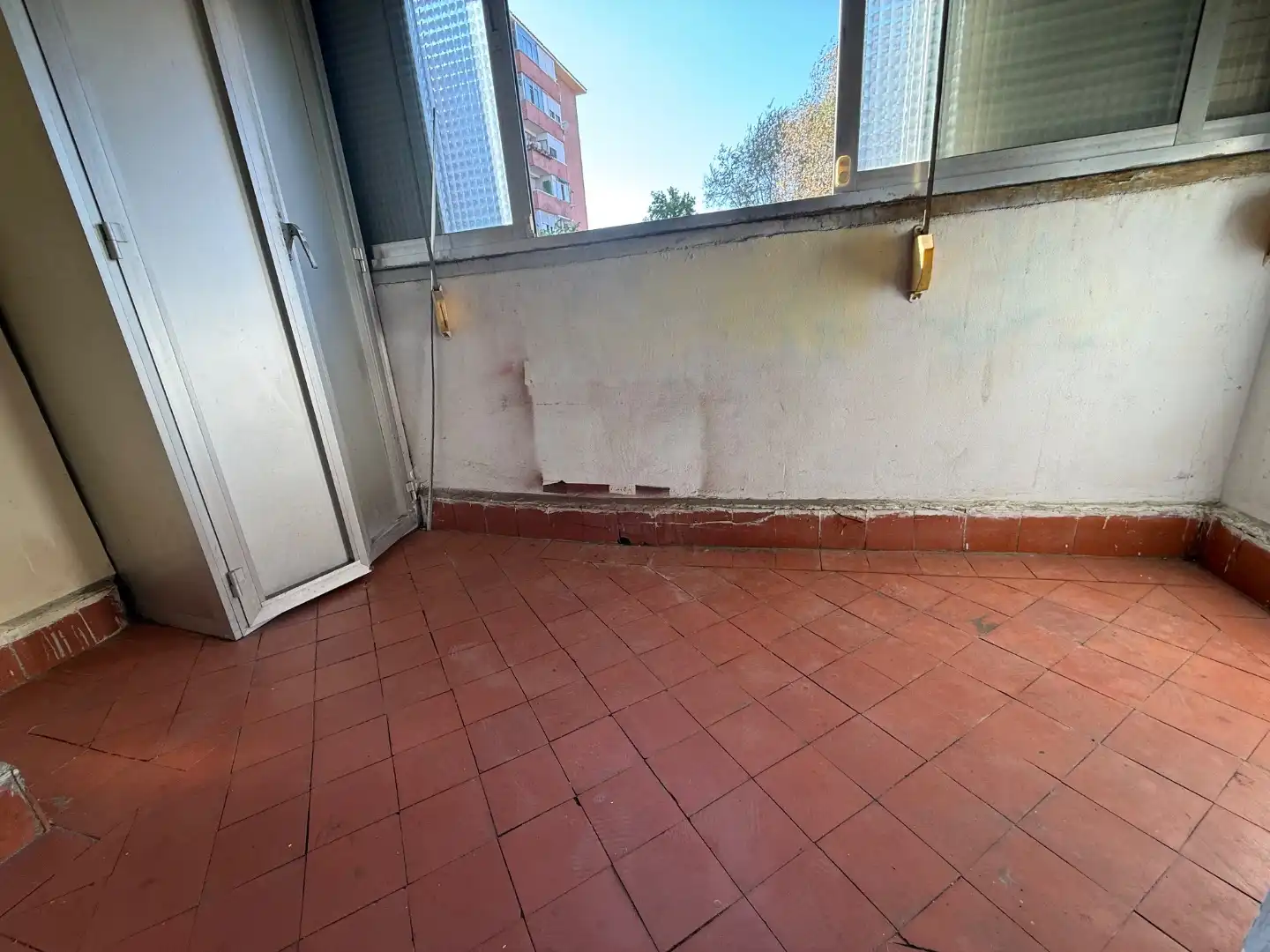 Balcony of Flat for sale in  Madrid Capital  with Air Conditioner and Terrace