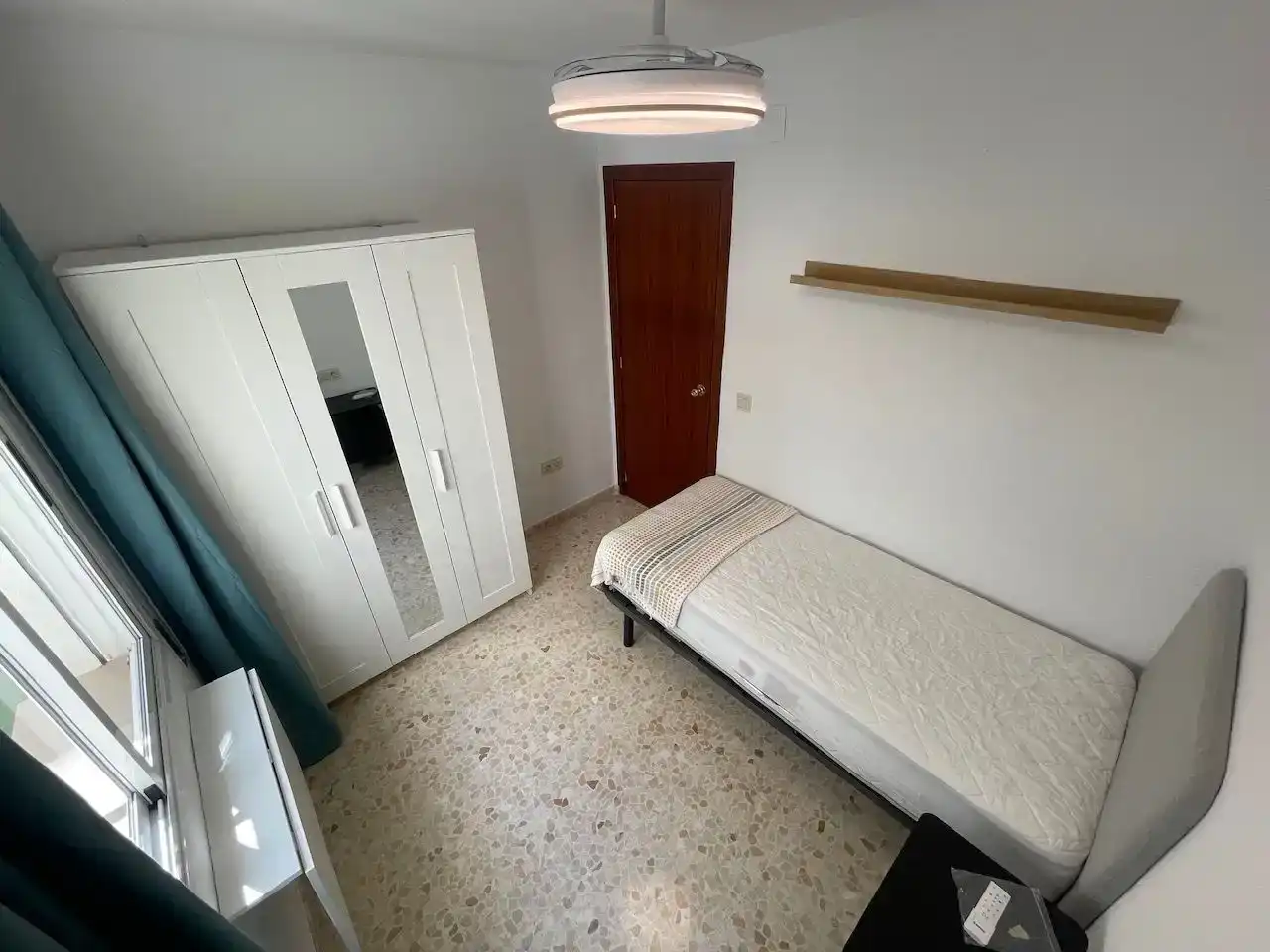 Schlafzimmer von Wohnung zur Miete in Ronda mit Klimaanlage, Möbliert und Balkon