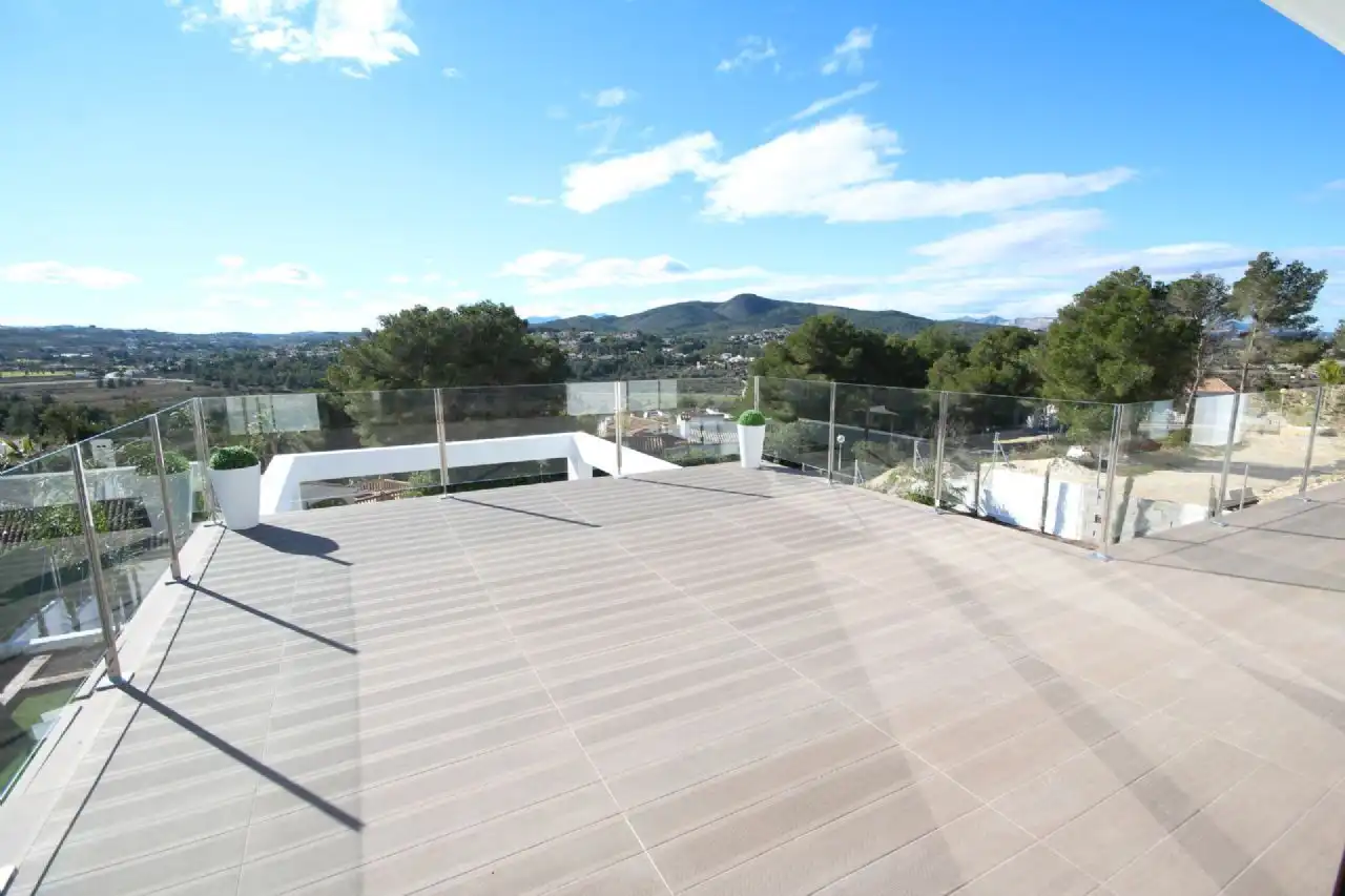 Terrassa de Casa o xalet en venda en Jávea / Xàbia amb Aire condicionat, Jardí privat i Piscina